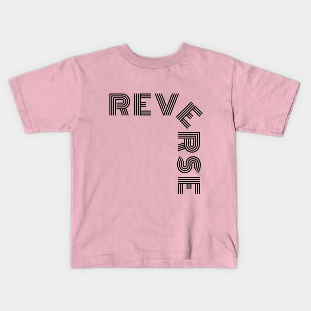 reverse Kids T-Shirt by Leap Arts